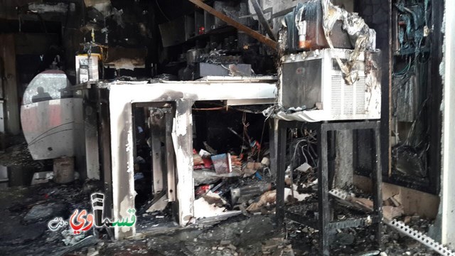 قلنسوة : اندلاع حريق بداخل مقهى ومطعم يلحق أضرارا مادية جسيمة 